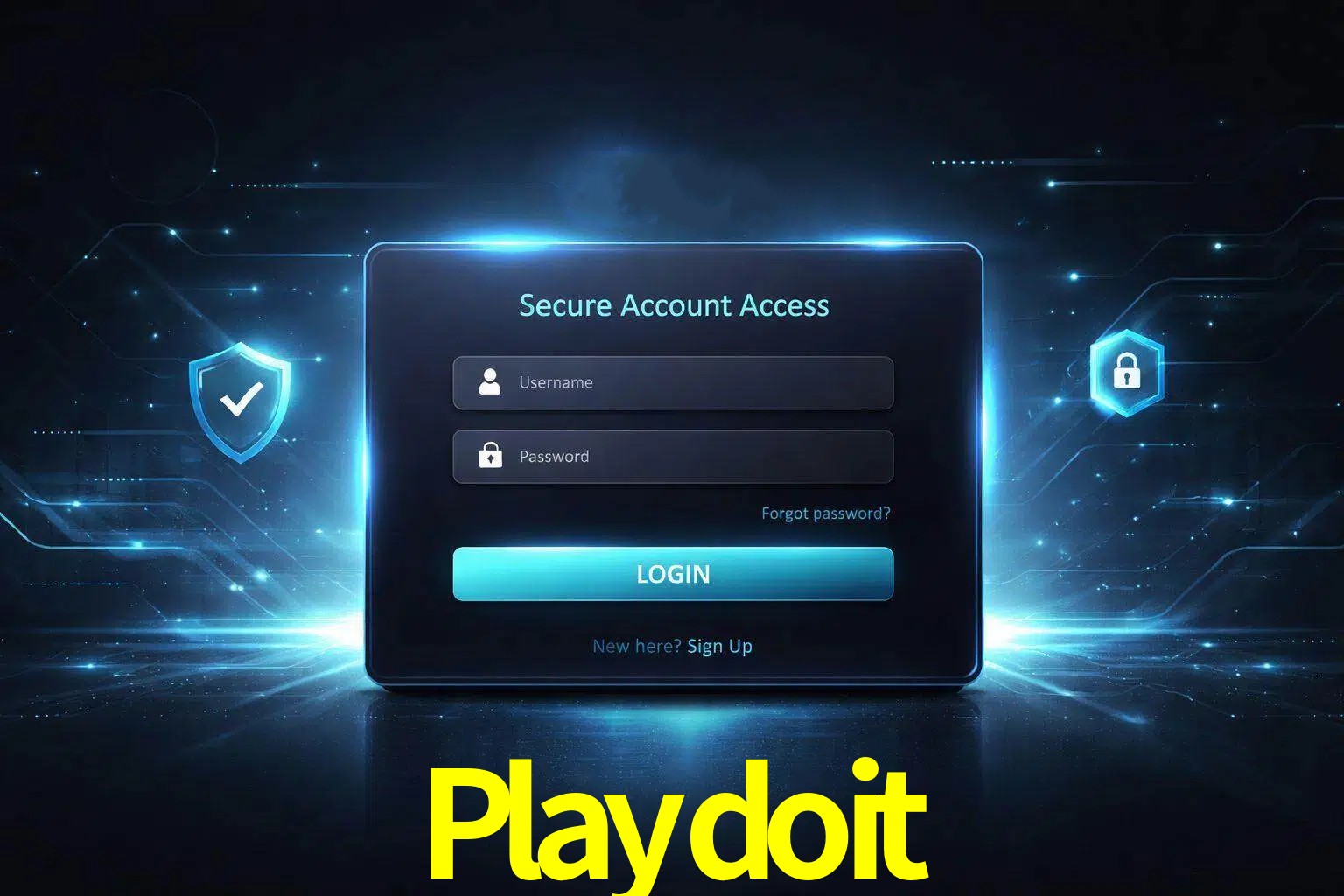 Pantalla de inicio de sesión de cuenta Playdoit para usuarios en México
